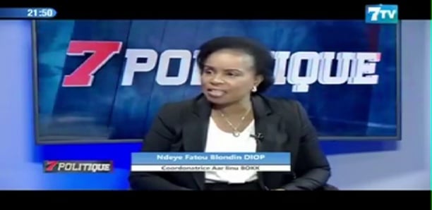 Ndèye Fatou Blondin DIOP: "Je ne suis pas d'accord pour une rencontre Macky et Noo lank"