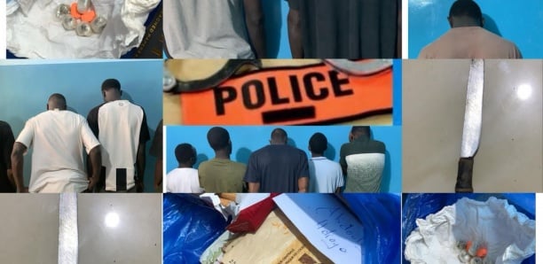 Opération coup-de-poing à Grand-Yoff : 11 individus arrêtés par la police