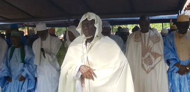 Bignona : Les imams unis derrière le marabout Fansou Bodian pour la prière de Korité