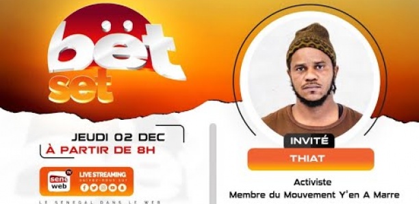 Revivez votre émission matinale Bet Set du 2 Décembre 2021 Invité Thiat