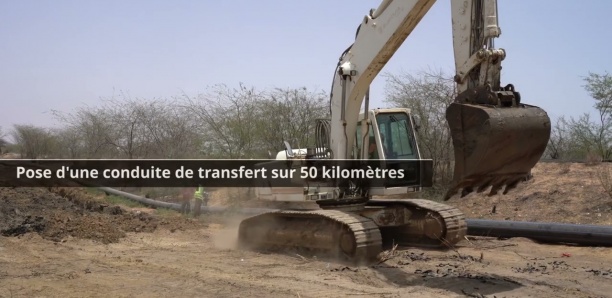 L'eau jaillit à Ndiock Sall pour couler vers Saint-Louis