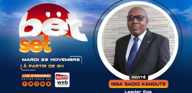 Suivez votre émission matinale Bet Set du 22 Novembre 2022 Invité Issa Sadio Kanouté