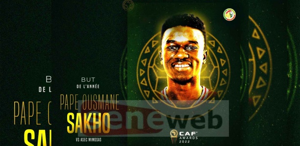 CAF Awards 2022 : Pape Ousmane Sakho remporte le prix du plus beau but de l’année !