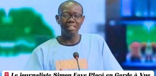 Arrestation du rédacteur-chef de SENTV/ZIG FM : Le SYNPICS apporte son soutien total à Simon Faye, connu pour son professionnalisme, sa rigueur et son sérieux
