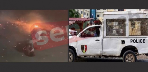Heurté par un Pick-up de la police à Kaolack : Le jeune Aliou Diouf est hors de danger