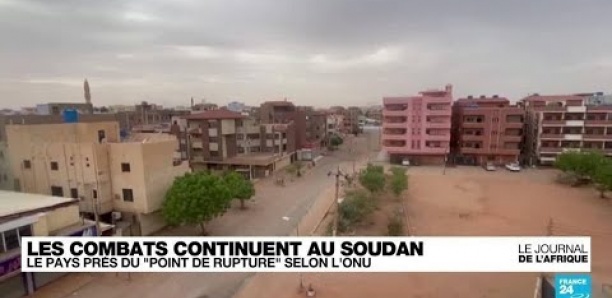 Raids aériens, tirs et explosions à Khartoum, le Soudan au bord d'une "catastrophe humanitaire"