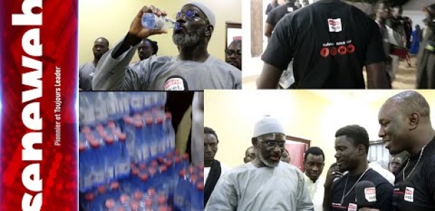 Magal darou à chicory, Borom Darou reçoit Seneweb et supervise les préparatifs