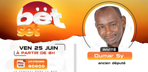 Suivez votre émission matinale Bet Set du 25 Juin 2021 Invité Oumar Sy