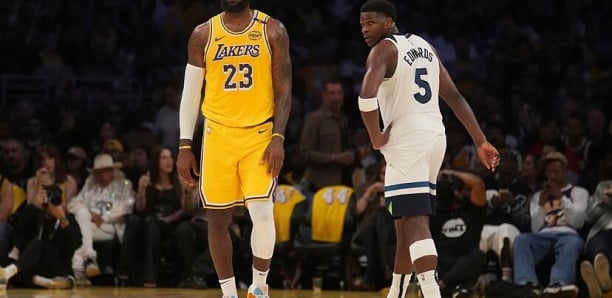Play-offs NBA: les Lakers au bord de l'élimination contre Minnesota