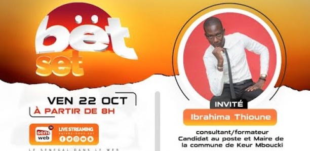 Revivez votre émission matinale Bet Set du 22 Octobre 2021 Invité Ibrahima Thioune
