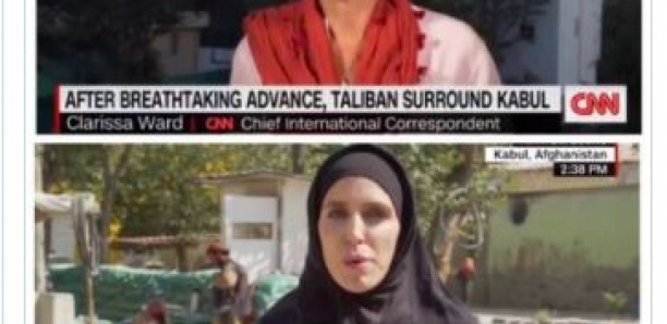 Le changement de tenue de l’envoyée spéciale de CNN à Kaboul fait le tour de la Toile