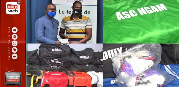 Partenariat AIBD et zones de Keur Mousseu et Diass : Doudou Ka offre des équipements et 1 million aux ASC