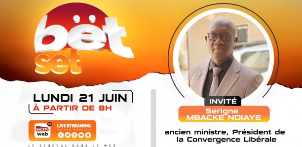 Revivez votre émission matinale Bet Set du 21 Juin 2021 Invité Serigne Mbacké Ndiaye