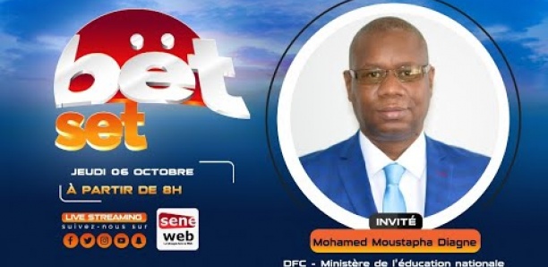 Suivez votre émission matinale Bet Set du 6 Octobre 2022 Invité Mohamed Moustapha Diagne