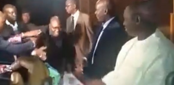 Le geste pas très courtois des supporters d'Ahmed Aïdara à l'endroit d'Aliou Sall