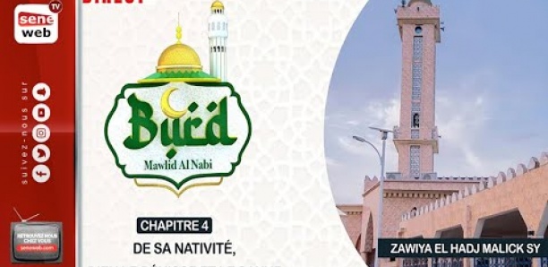DIRECT TIVAOUANE - BURD 2022 - NUIT 4 - ZAWIYA SEYDIL HADJ MALICK SY RTA