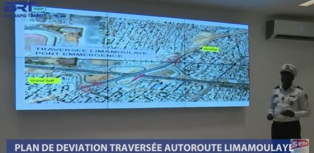 AGEROUTE : Plan de déviation traversée autoroute Limamoulaye
