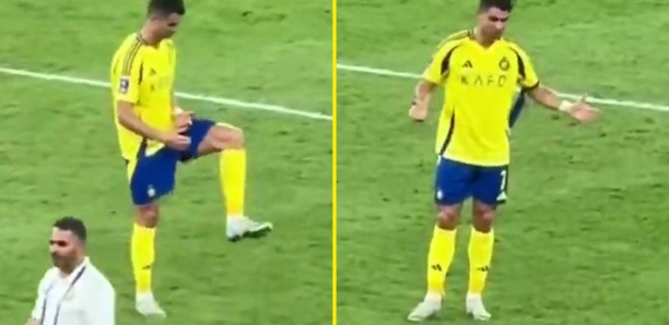 Al-Nassr: la scène déroutante de Cristiano Ronaldo, qui rumine tout seul dans le rond central