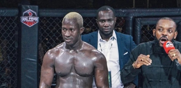 MMA : Impressionnant, Ada Fass force son adversaire burkinabé à l'abandon (vidéo)