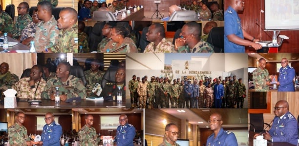 Coopération militaire : La 56e promotion du CSCE du Ghana hôte de la gendarmerie sénégalaise