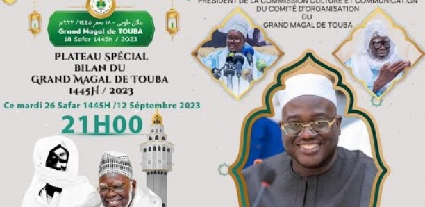 Plateau spécial : Suivez en direct le bilan du grand Magal avec Cheikh Abdou Lahad Gaïndé Fatma