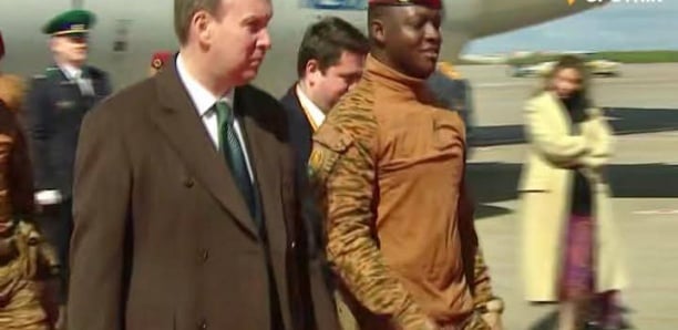 Burkina Faso–Russie : Le capitaine Ibrahim Traoré en visite à Moscou