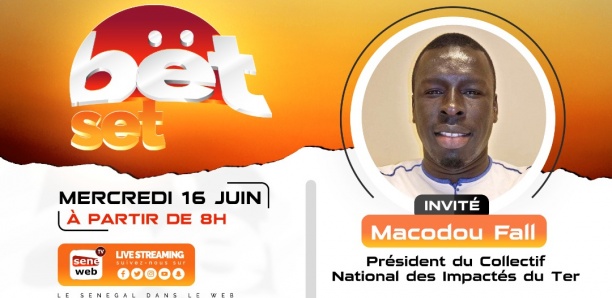 Revivez votre émission matinale Bët Set du 16 Juin 2021 Invité Macodou Fall