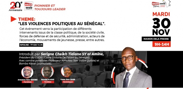 Violences politiques au Sénégal : suivez le Panel de Seneweb