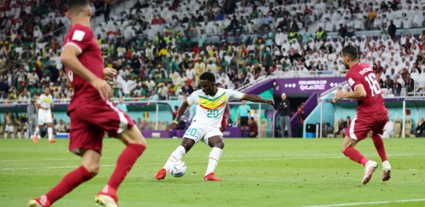 QATAR vs SÉNÉGAL : But de Bamba Dieng sur une belle passe d'Iliman Ndiaye