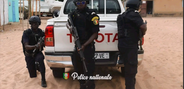 Opération de sécurisation de grande envergure : la Police sénégalaise frappe fort