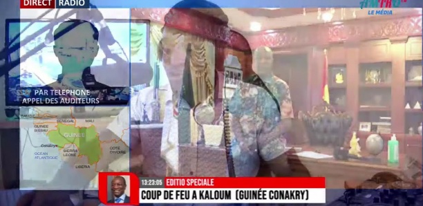 Tentative de coup d'État en cours à Conakry : Suivez les dernières infos
