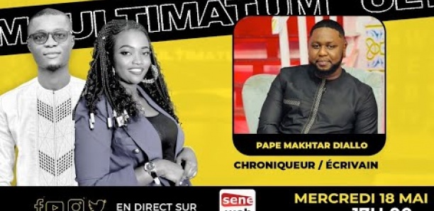 Sortie de Sonko et BBY , procès Barth : Pape Makhtar Diallo est l'invité de Ultimatum