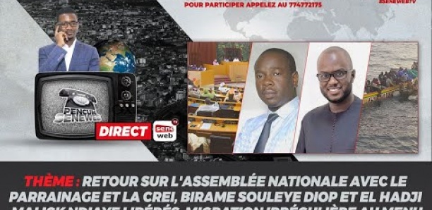 Révélations loi parrainage et Crei, leaders Pastef libérés, migration irrégulière au menu