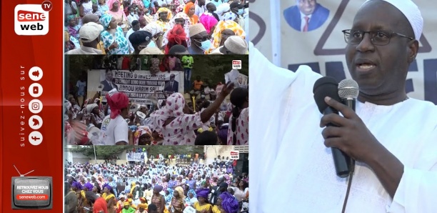 [Vidéo] Élections locales 2022 : Abdou karim sall candidat de la coation BBY est en caravane dans la commune de mbao précisément dans mbao village