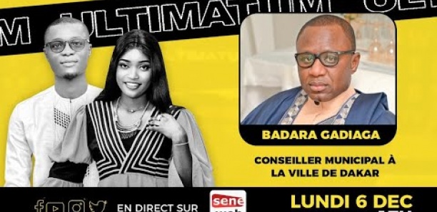 3e mandat ,Amnestie pour Karim et khalifa,locales : Badara Gadiaga se prononce dans Ultimatum