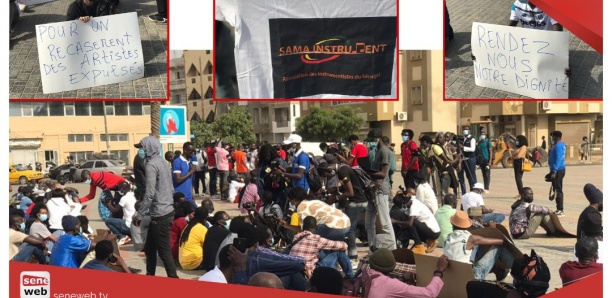 Revivez Le sit-in des acteurs culturels