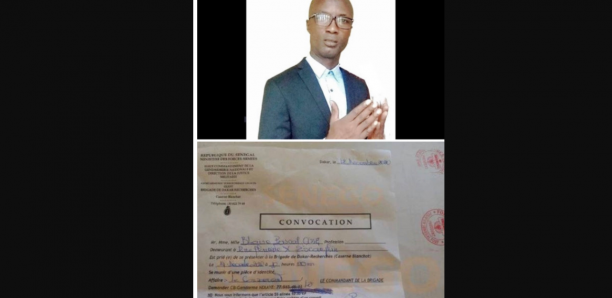 Auditionné, Blaise pascal Cissé passe sous silence les raison de sa convocation, et remercie les gendarmes