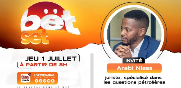 Revivez votre émission matinale Bet Set du 01 Juillet 2021 Invité Arabi Niasse