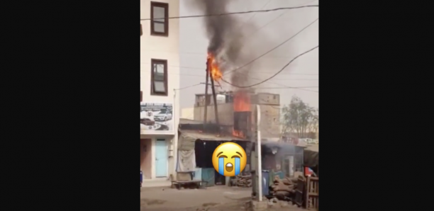 Touba: Une dibiterie prend  feu et  détruit des câbles de la Senelec