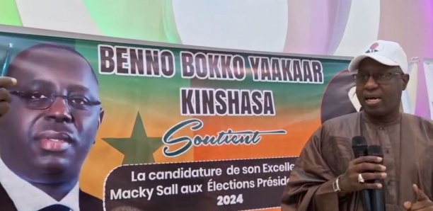 Abdou Karim Sall réussit une forte mobilisation pour Macky Sall à Kinshasa