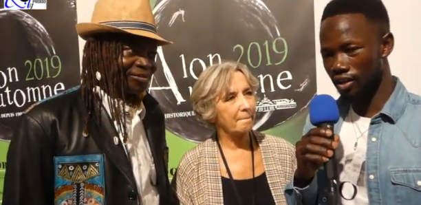 MIKE SYLLA PRÉSENTE transmittance AU SALON D'AUTOMNE SUR LE THÈME DE L'EXIL AVEC NDPA
