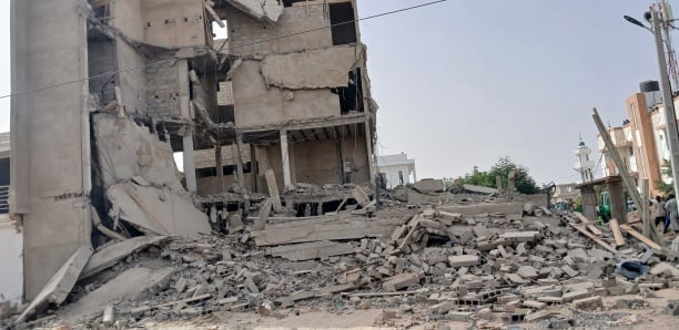Effondrement d'un immeuble à Touba : Un corps sans vie extrait, les recherches en cours