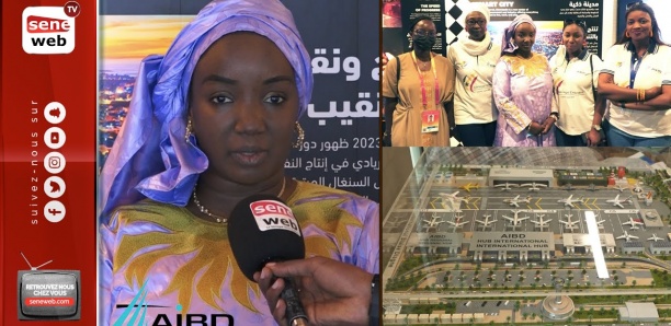 Aida Seck Ndiaye, directrice des grands projets suivi-évaluation de l'Aibd Présente au forum de Dubaï