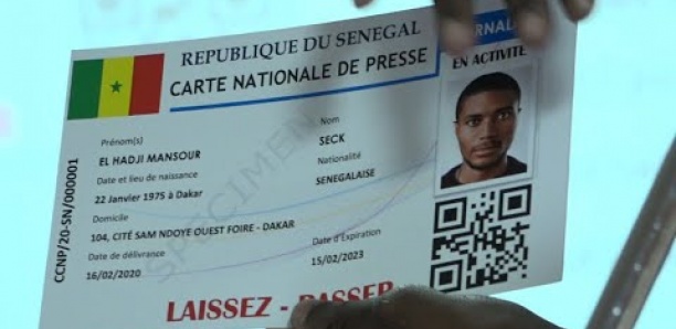 Délivrance cartes de presse nationale : "Le processus pour le dépôt et retrait n'est pas facile" (journaliste)