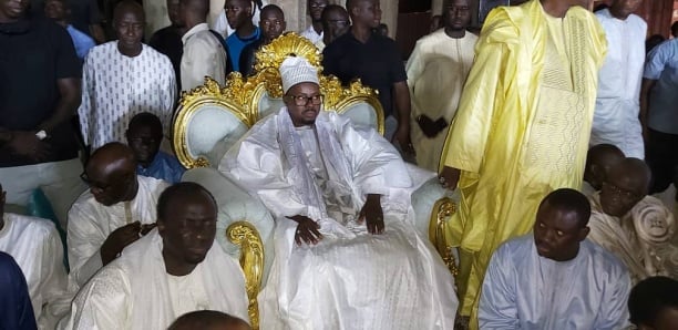 Visite de Serigne Bassirou Abdou Khadre auprès de Serigne Khadim Lô Gaydel à Thiès