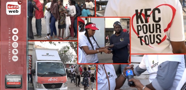 Distribution de Ndogou: Le groupe Sedima offre 3000 repas Kfc à la population