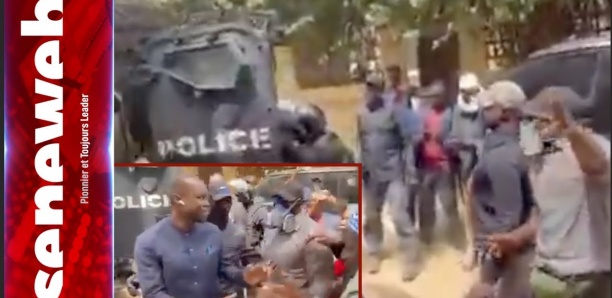 L’arrivée de Ousmane Sonko à son domicile