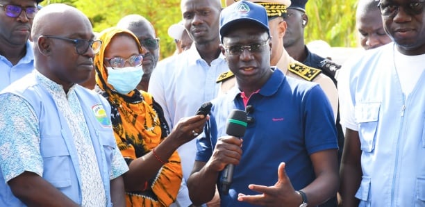 Matam : Le Ministre Diagne lance sa tournée avec la distribution de 110 motopompes aux agriculteurs