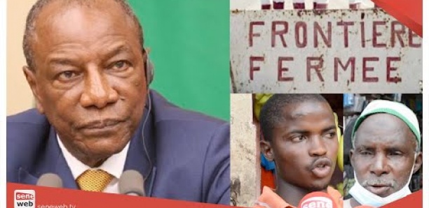Fermeture frontières : Sénégalais et Guinéens en colère contre la décision d’Alpha Condé