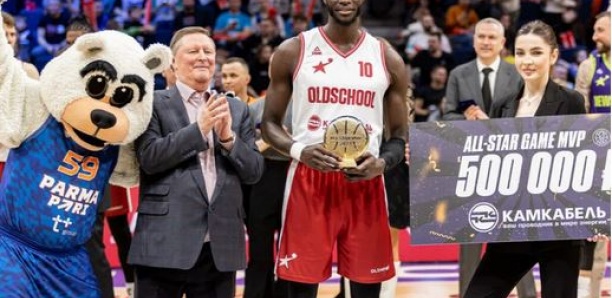 Russie – Malick Dime, MVP lors des All-Star Game de la VTB United League !
